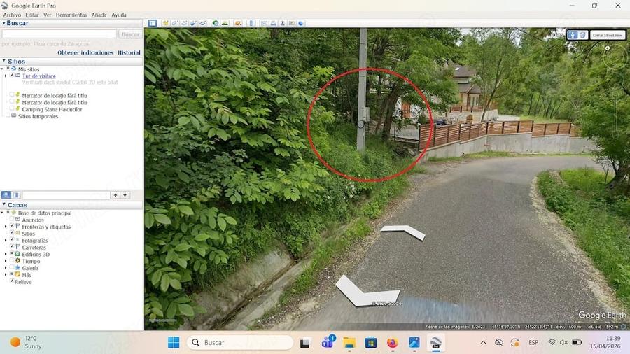 Teren de 3999 mp, în Șerbănești (Sălătrucel)