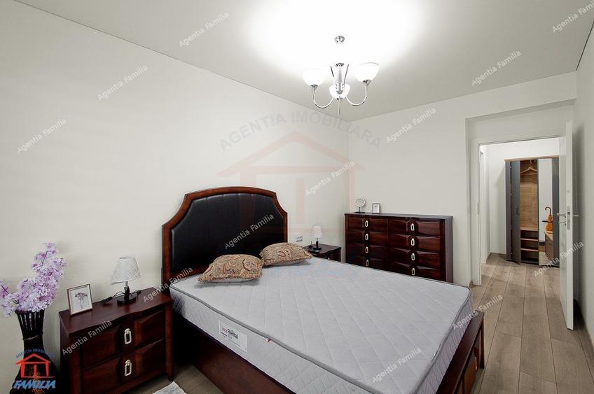 Apartament cu 2 camere decomandat, mobilat în
