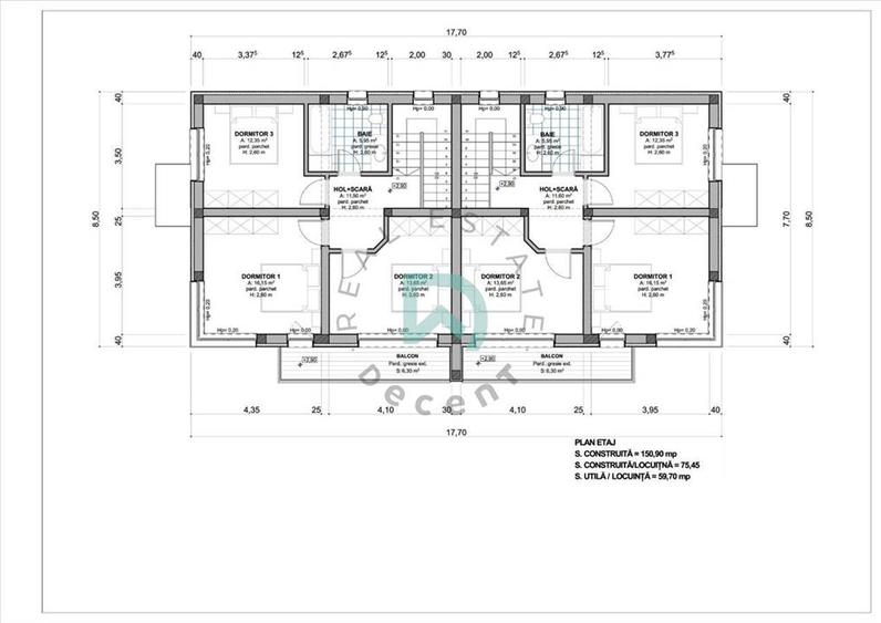 Casă individuală cu 4 camere cu Teren 330 Mp în Central