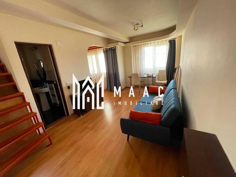Apartament cu 2 camere decomandat, mobilat în Central
