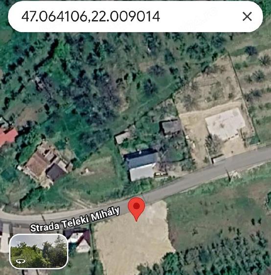 Teren de 1200 mp, în Podgoria