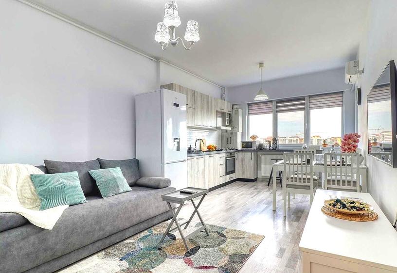 Apartament cu 2 camere decomandat, mobilat în Militari