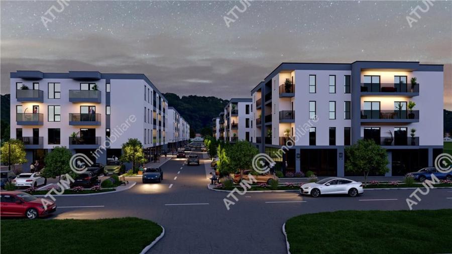 Apartament intabulat si finisat la cheie cu 3 camere 2 bai z - 5