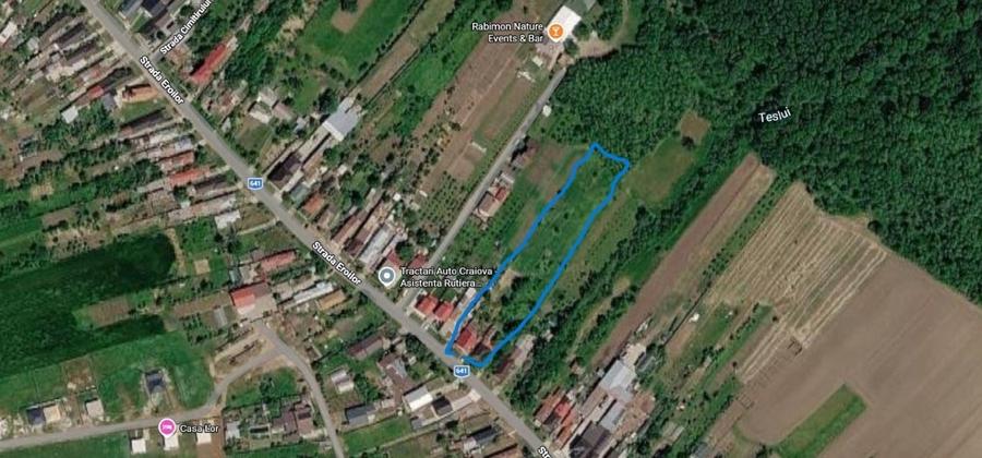 Casă individuală cu 3 camere cu Teren 2568 Mp în Ghercești