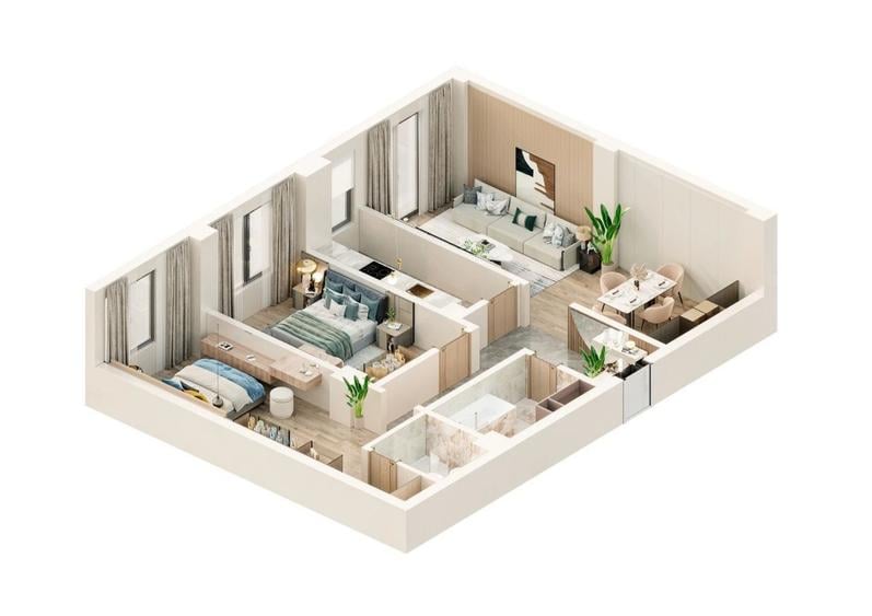 Apartament, - 15