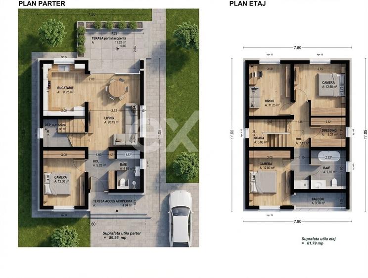 Teren Construcții extravilan de 307 mp, în Sânandrei