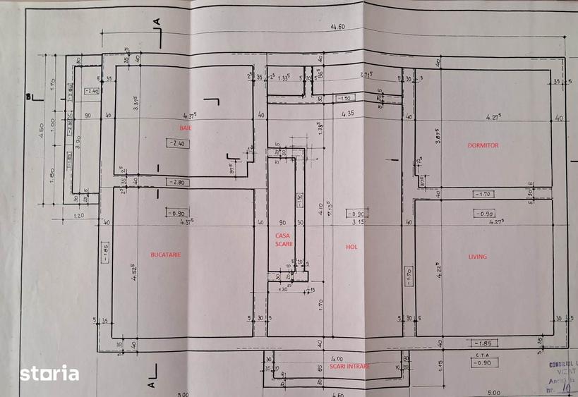 Casă cu 10 camere cu Teren 700 Mp în Florești