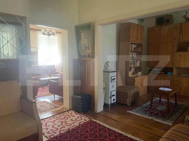 Casă cu 2 camere cu Teren 275 Mp în Central