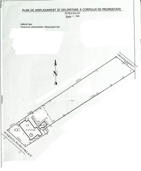 Teren intravilan Iasi 1.561 mp Bucium Plopii fără Soț Deschidere la 2 drumuri Oportunitate investiție - 2