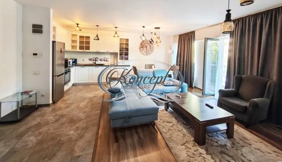 Apartament cu 2 camere semidecomandat, mobilat în Mărăști