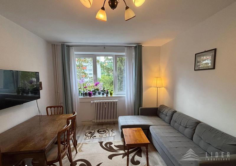 Apartament cu 2 camere semidecomandat, mobilat în Grigorescu