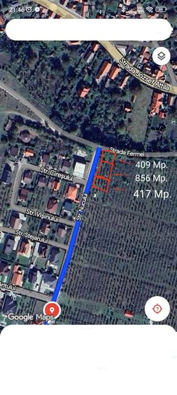 Teren Construcții intravilan de 1682 mp, în Periferie