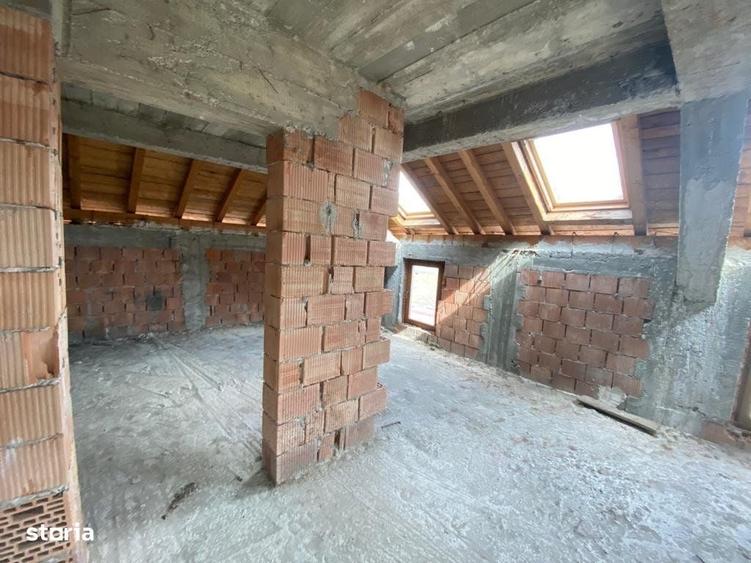 BUSTENI, VILA NEFINALIZATA 680 mp - Teren 400 MP - Strada Erou Stanica - 5