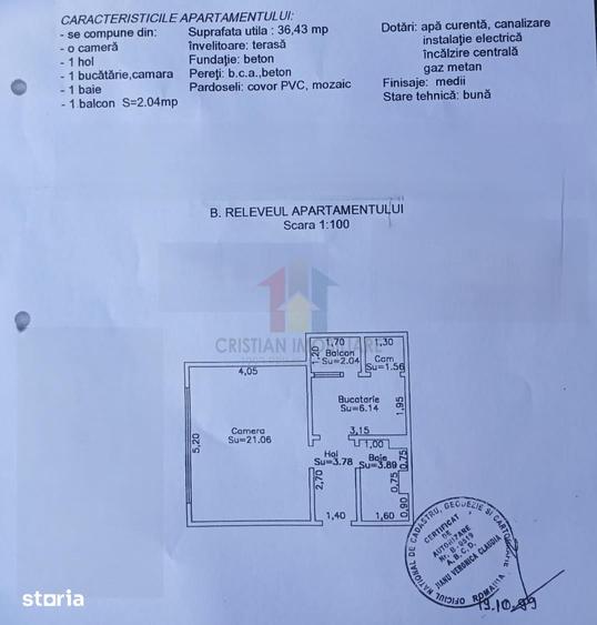 Garsonieră în Școlilor