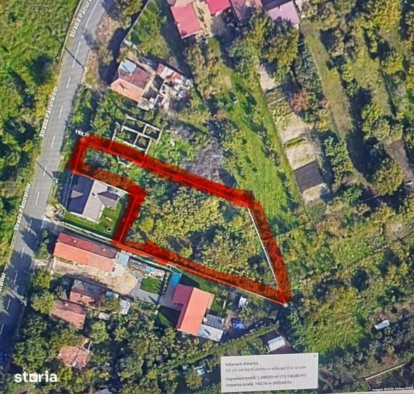 Teren de 2069 mp, în Gai