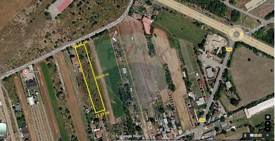 Teren Construcții intravilan de 3700 mp, în Gulia