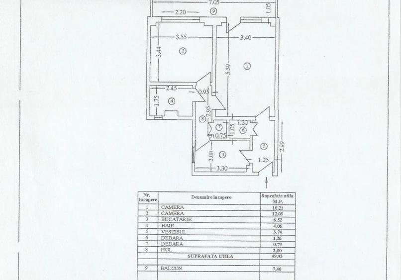 Apartament 2 camere decomandate | 57 mp | Etaj 2/10 | Vizavi de metrou Lujerului - 10