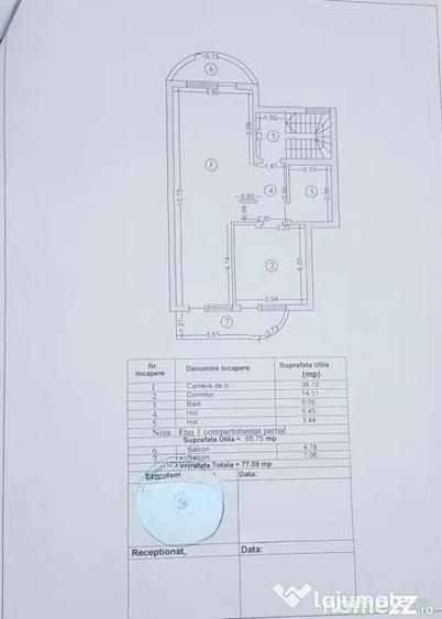 Casă cu 4 camere cu Teren 241 Mp în CET