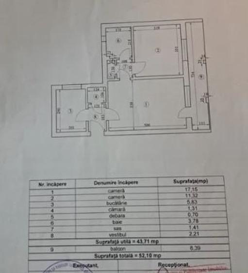 Apartament cu 2 camere semidecomandat, mobilat în Pantelimon