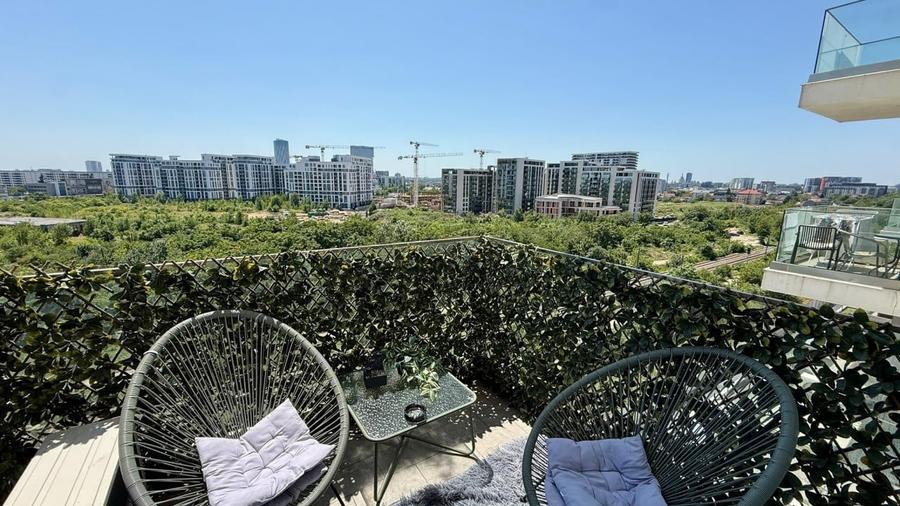 Apartament cu 2 camere decomandat, mobilat în Pipera