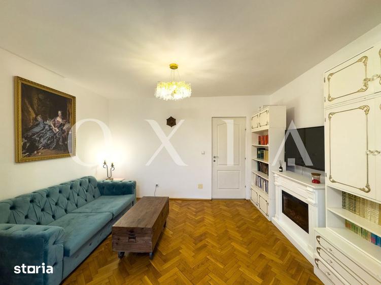 Apartament cu 2 camere, mobilat în P-ța Unirii