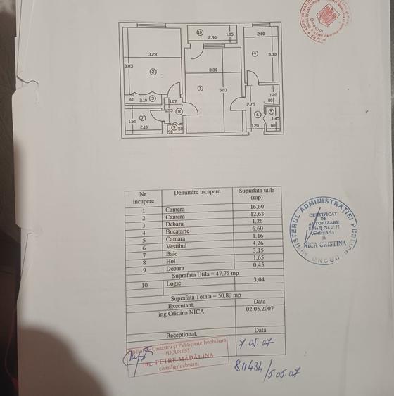 Apartament cu 2 camere semidecomandat în Drumul Taberei