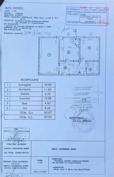 Apartament cu 2 camere decomandat în Mihai Bravu