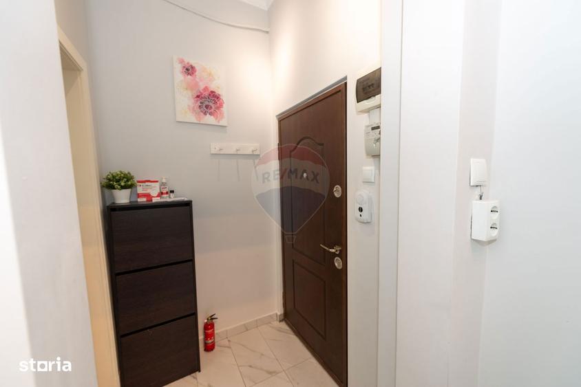 Apartament cu 2 camere, mobilat în Batistei