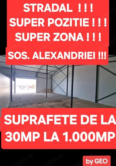 Spațiu comercial, de 70 mp, în Alexandriei