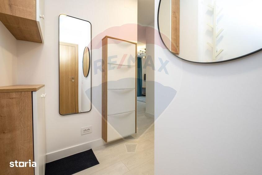 Apartament cu 2 camere decomandat, mobilat în Arcul de Triumf