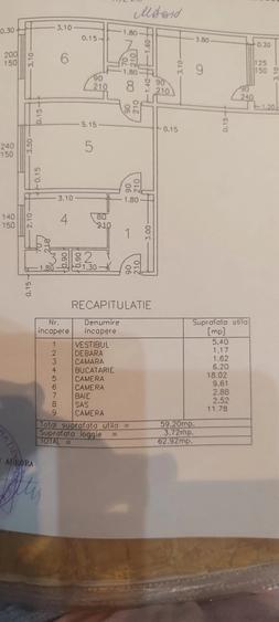 Apartament spatios cu 3 camere,Centrala proprie.Parcare.Brancoveanu Metrou! - 4