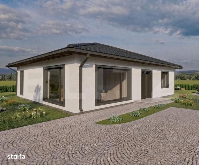 Casă cu 4 camere cu Teren 500 Mp în Central