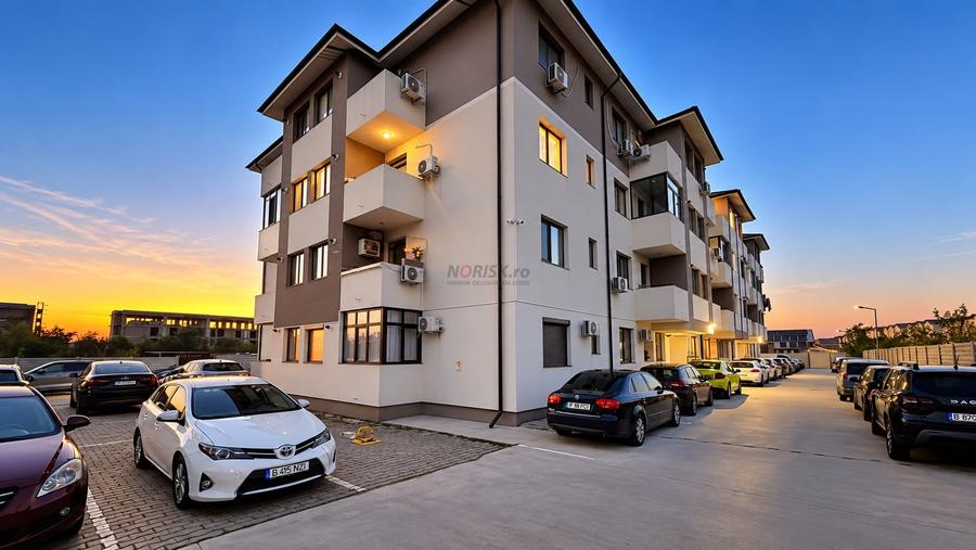 Apartament cu 2 camere semidecomandat, mobilat în Bragadiru