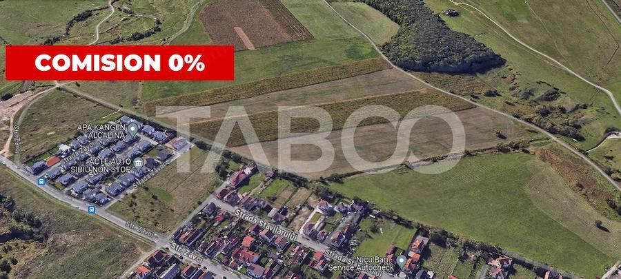 Teren extravilan 4200 mp in Sibiu zona Turnisor - 1
