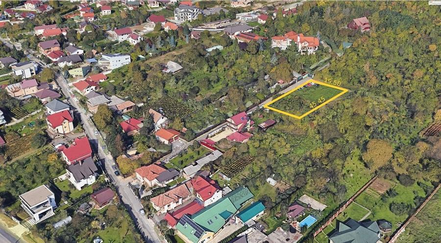 Teren Construcții intravilan de 871 mp, în Valea Borcutului