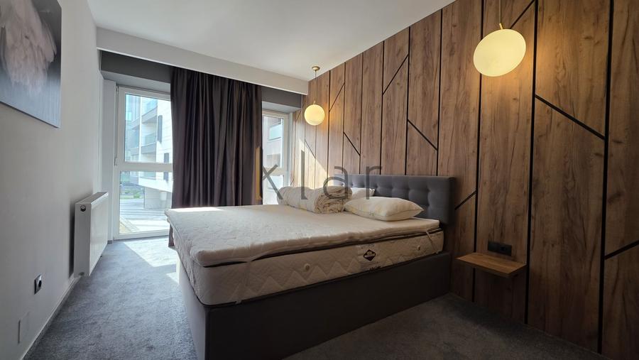 Apartament cu 2 camere semidecomandat, mobilat în Central