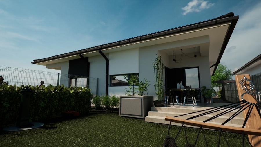 Casă individuală cu 3 camere cu Canalizare în Bucovăț (Remetea Mare)