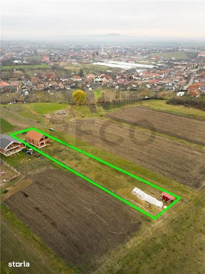 Casă cu 5 camere cu Teren 752 Mp în Oșorhei