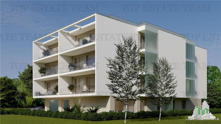 Penthouse cu 4 camere decomandat în Central