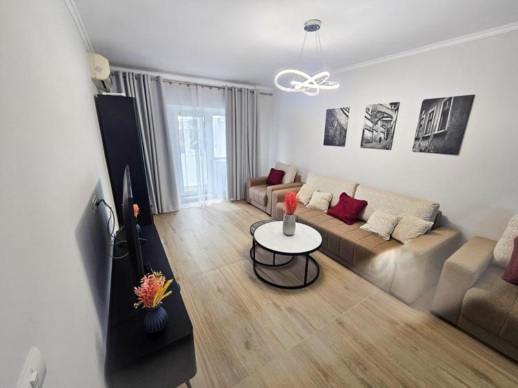 Apartament cu 2 camere decomandat, mobilat în Stadion