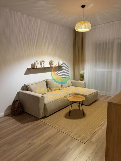 Apartament cu 2 camere semidecomandat, mobilat în Metalurgiei