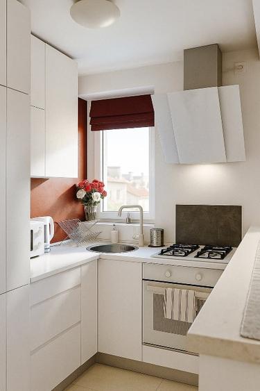 Apartament cu 2 camere semidecomandat, mobilat în Universitate