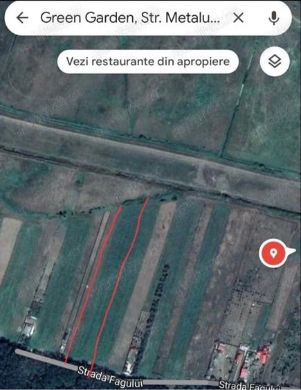 Teren de 6500 mp, în Industrială