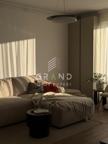 Apartament cu 2 camere semidecomandat, mobilat în Între Lacuri