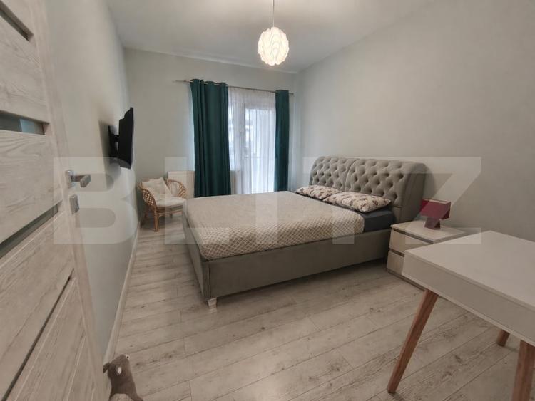 Apartament cu 2 camere semidecomandat, mobilat în Apahida