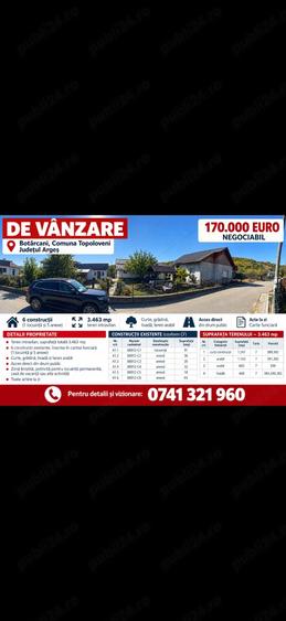 Casă cu Teren 3463 Mp în Central