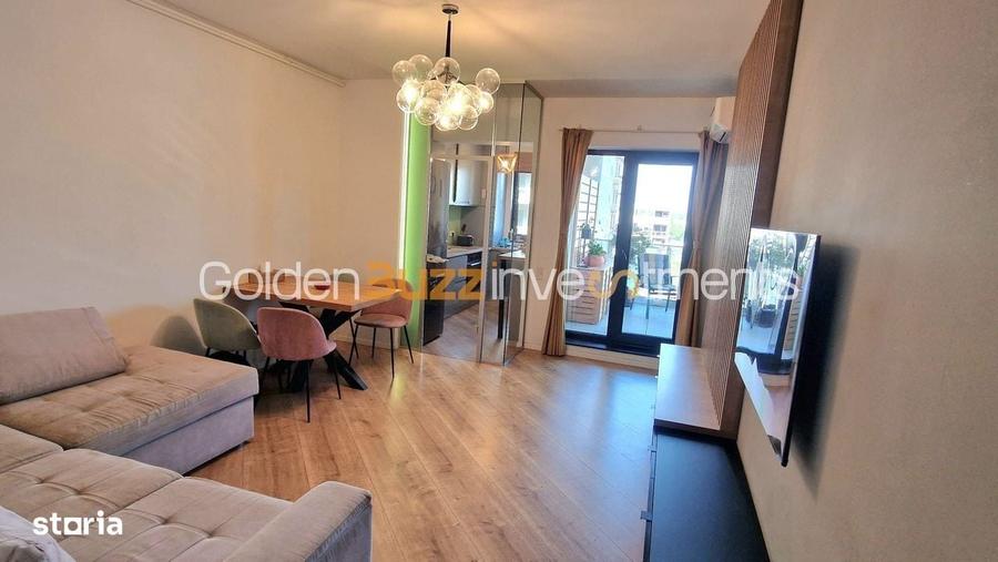 Apartament cu 3 camere semidecomandat în Nord