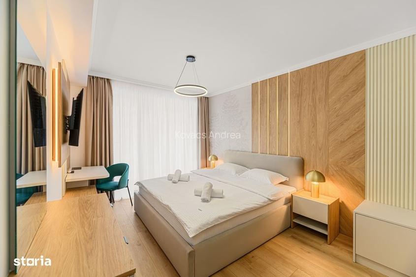 Apartament mobilat lux 2 camere cu balcon in Coresi