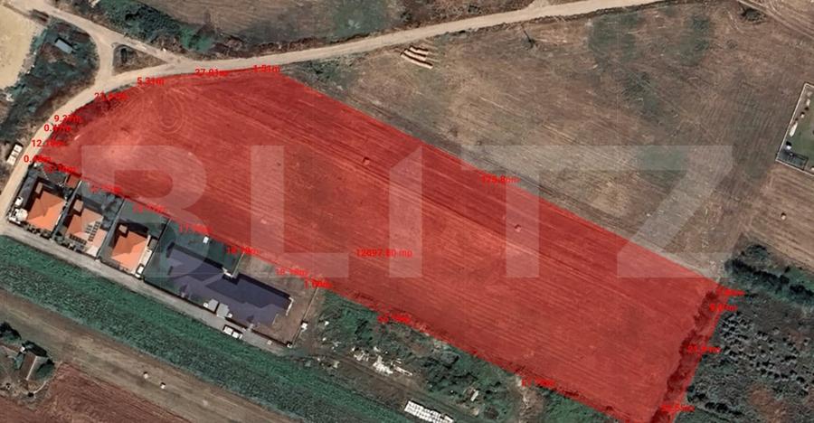 Teren Construcții intravilan de 12700 mp, în Jucu de Mijloc