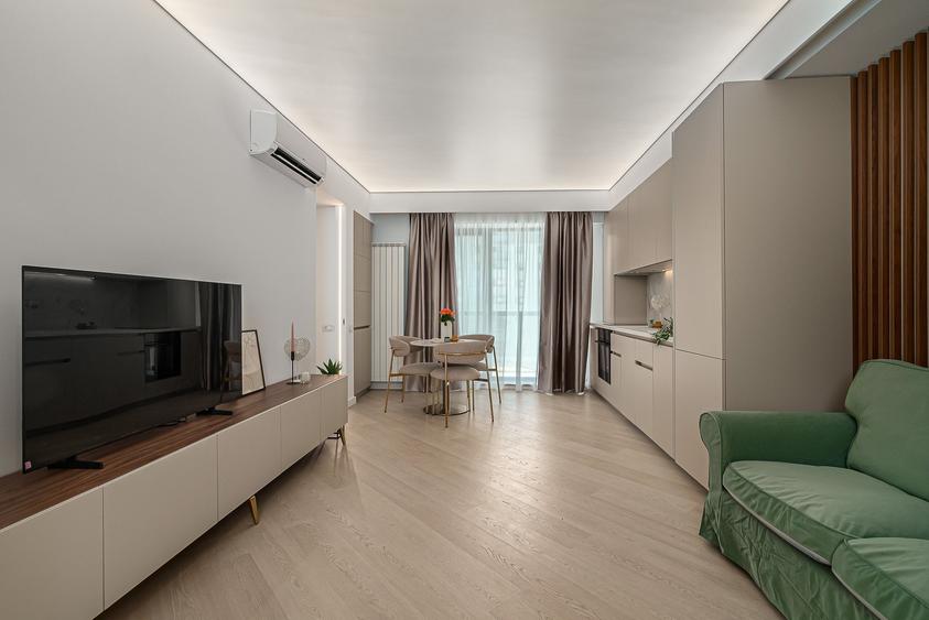 Apartament premium cu 2 camere în Cortina North – Eleganță, confort și locație e - 1
